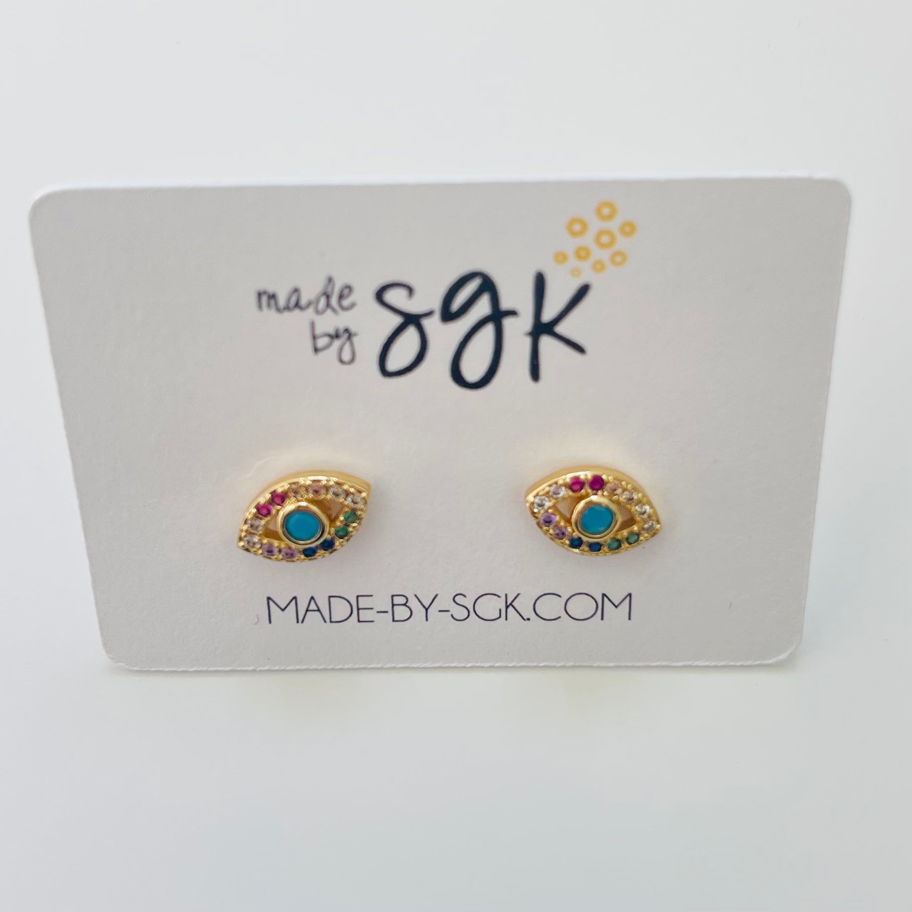 the evil eye studs