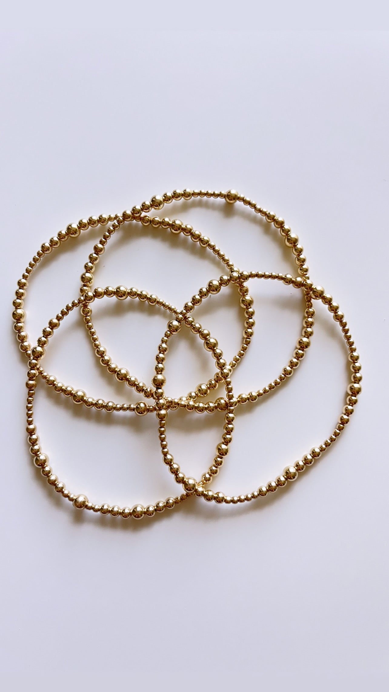 the alternating golden bracelet