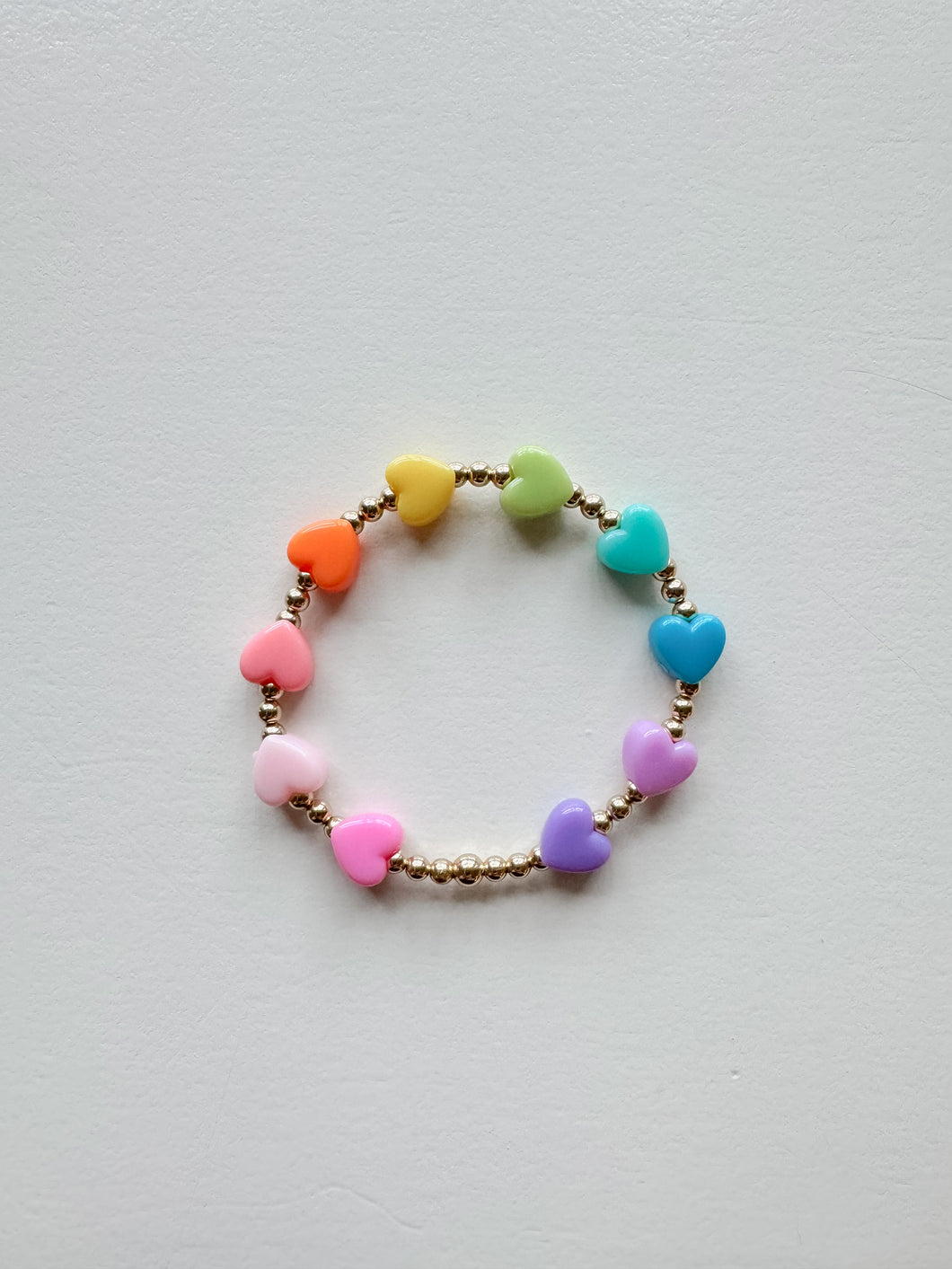 the candy heart bracelet — KIDS SIZE