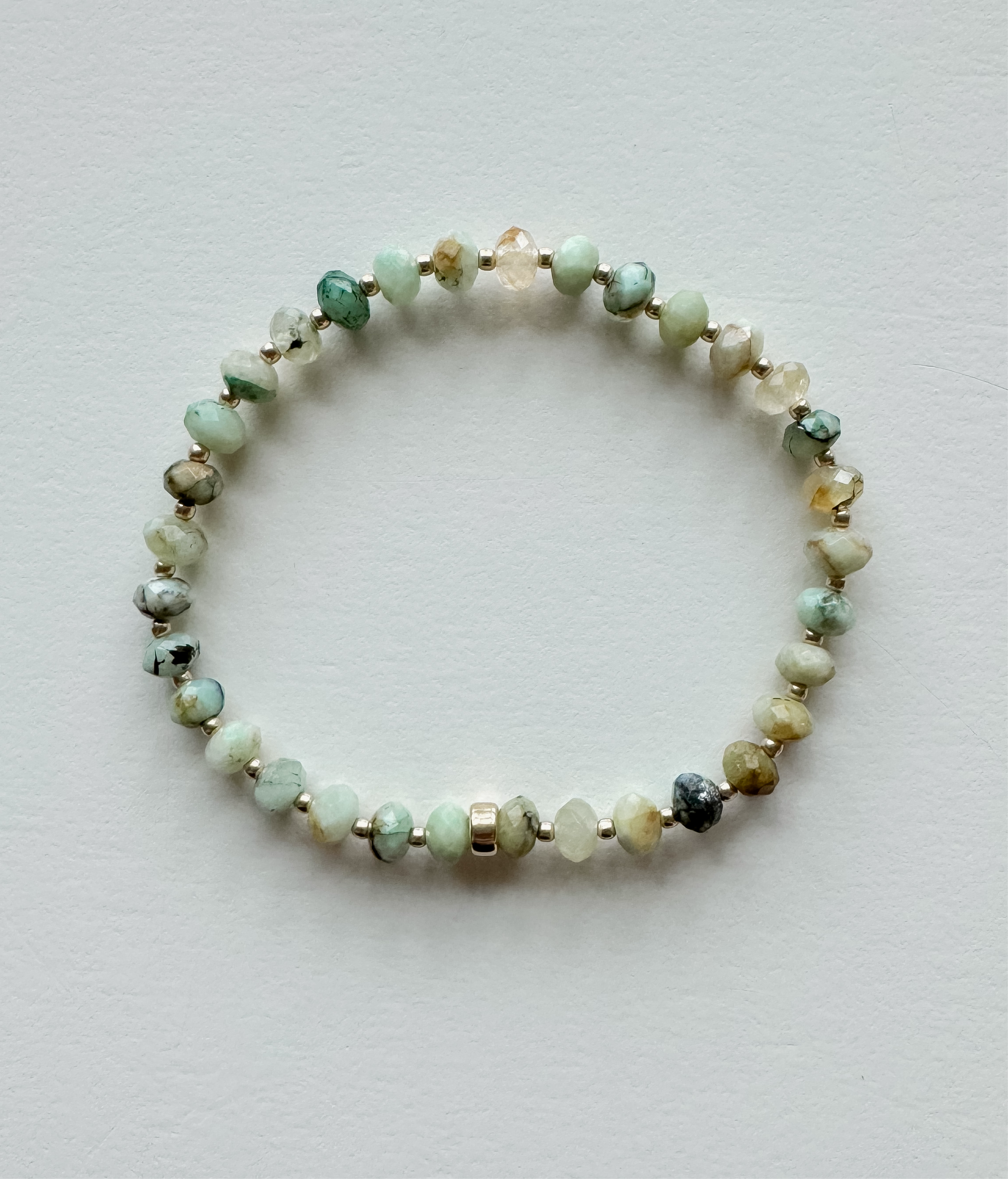 the gemstone bracelet