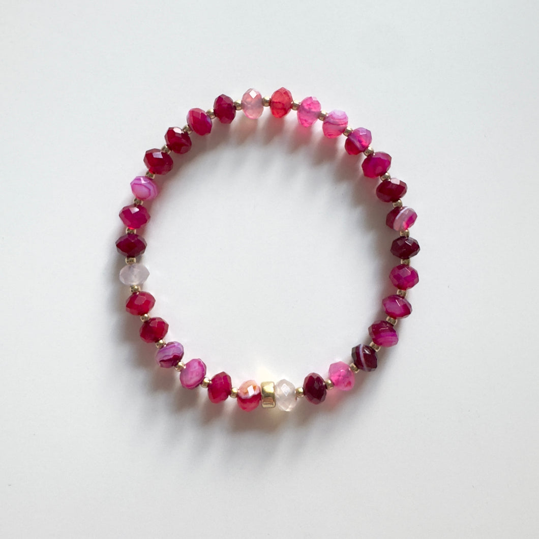 the gemstone bracelet