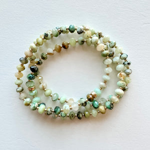 the gemstone bracelet