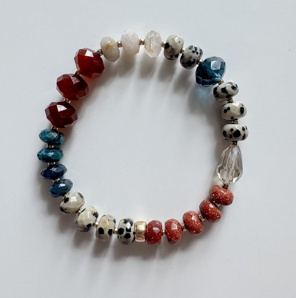 the fall feels gemstone bracelet