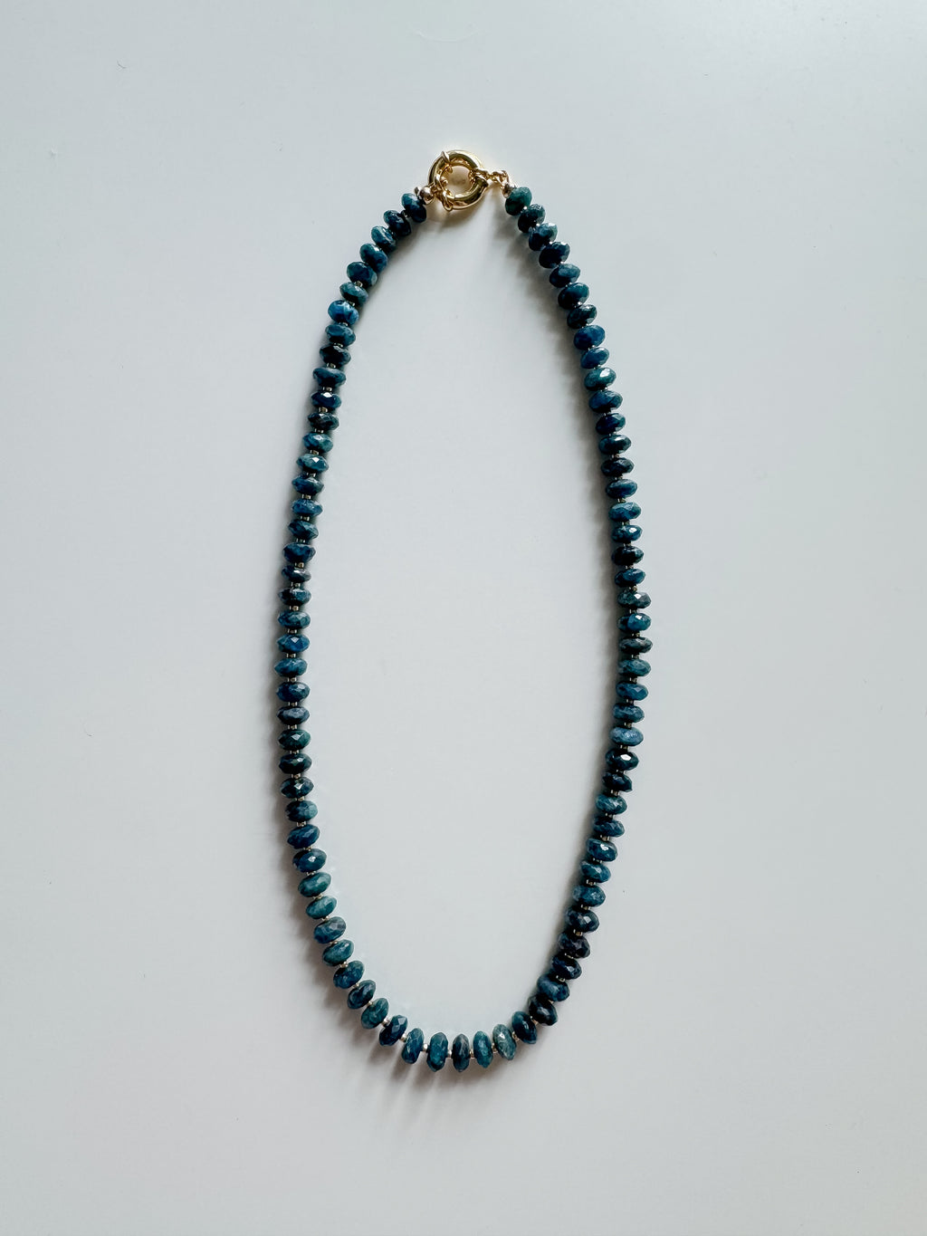 the gemstone necklace