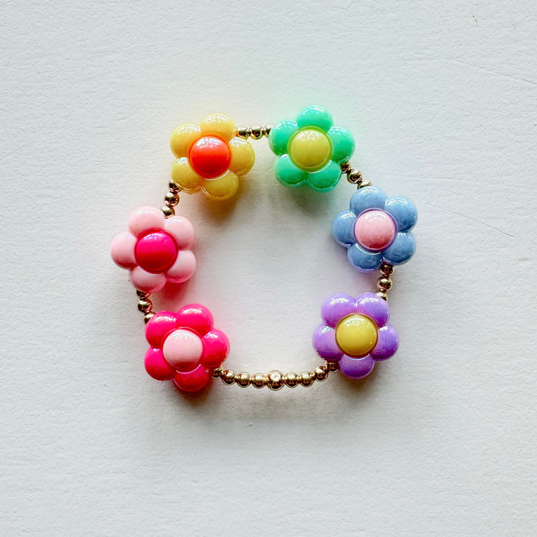the flower bracelet — KIDS SIZE