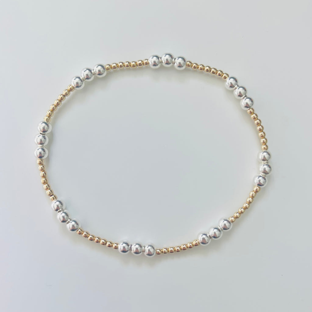 the silvergold design bracelet