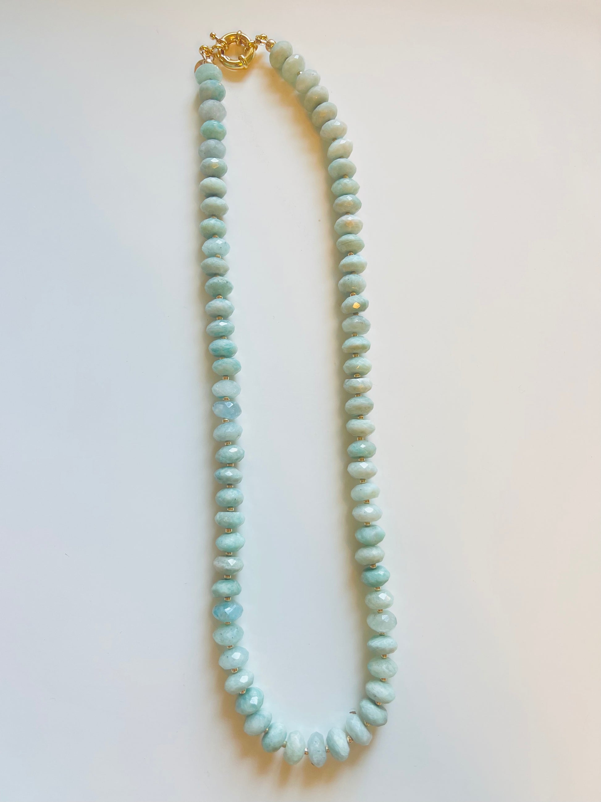 the gemstone necklace