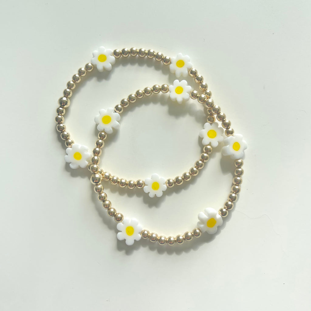 the flower power bracelet — KIDS SIZE