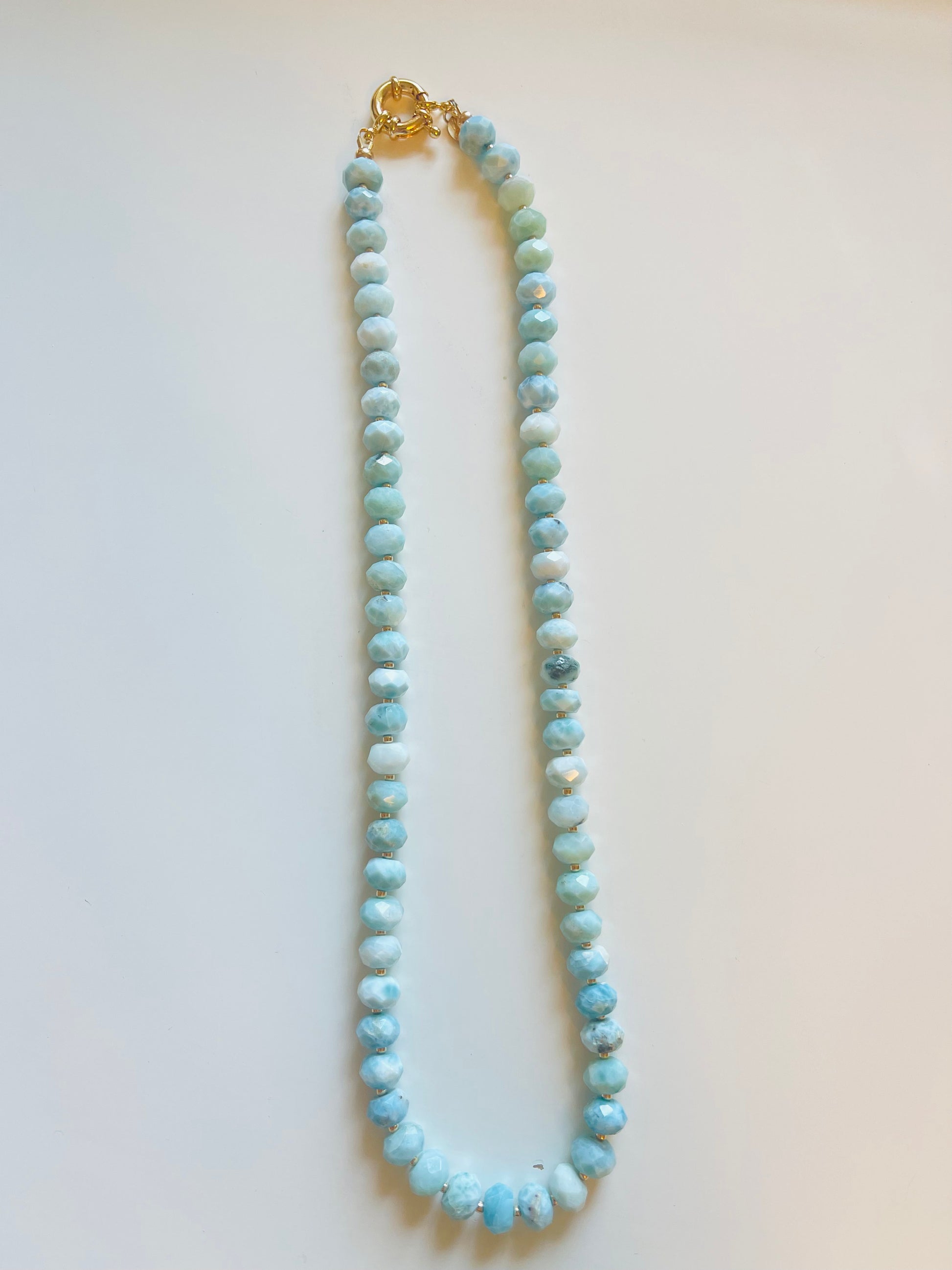 the gemstone necklace