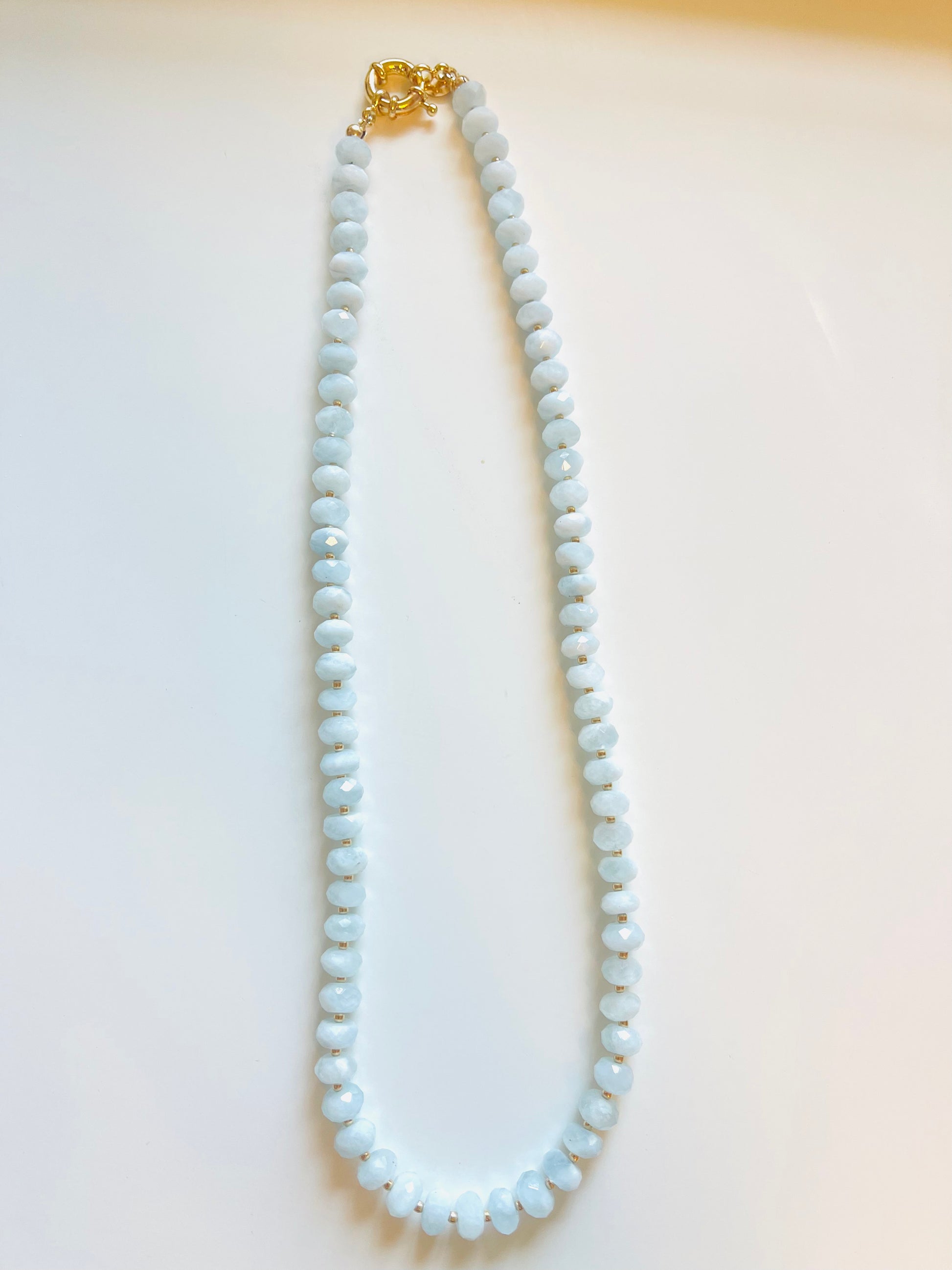 the gemstone necklace