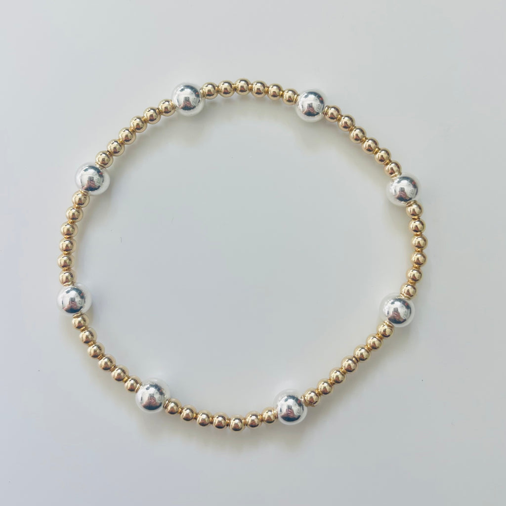 the silvergold design bracelet