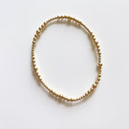 the alternating golden bracelet