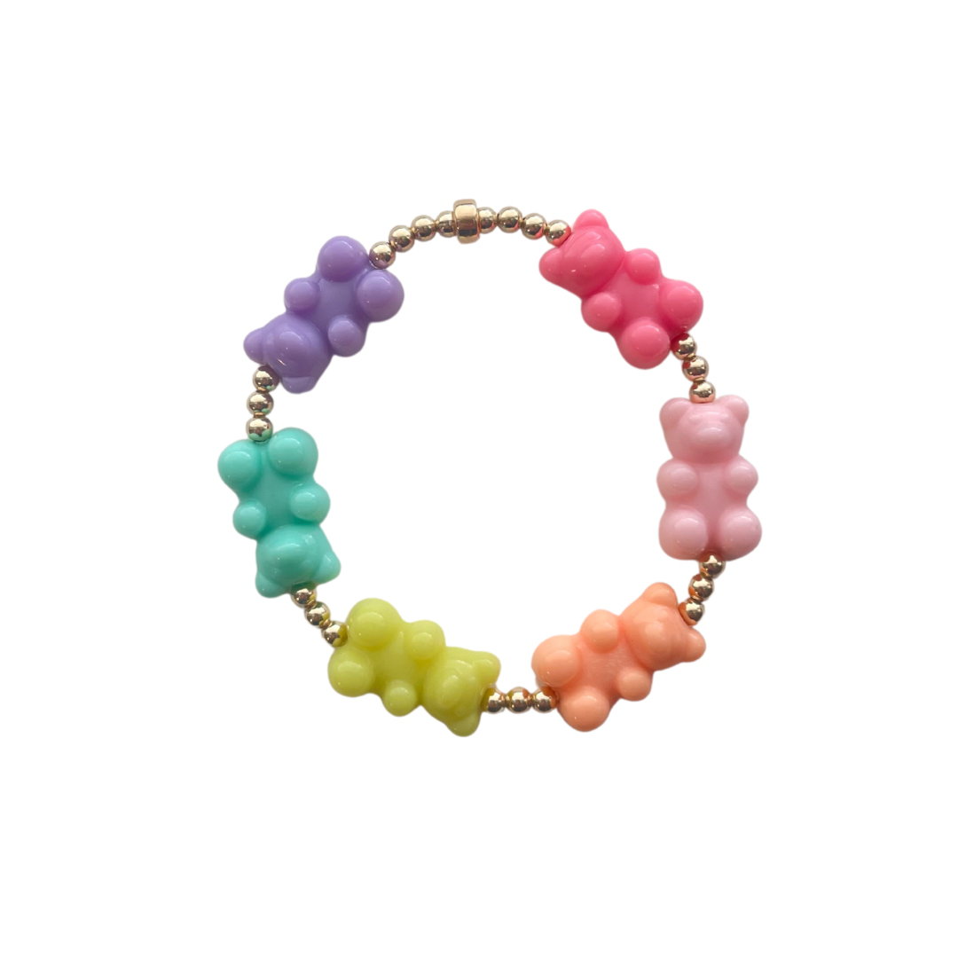 the gummie bear bracelet-- KIDS SIZE