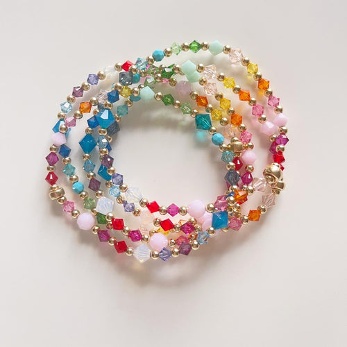 the rainbow diamond braceletu