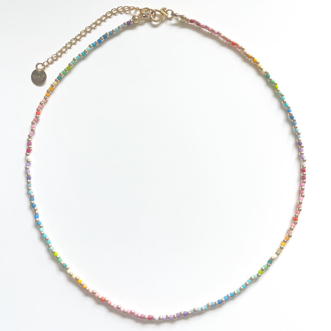 the happy rainbow necklace