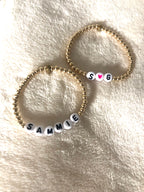 the letter bracelet