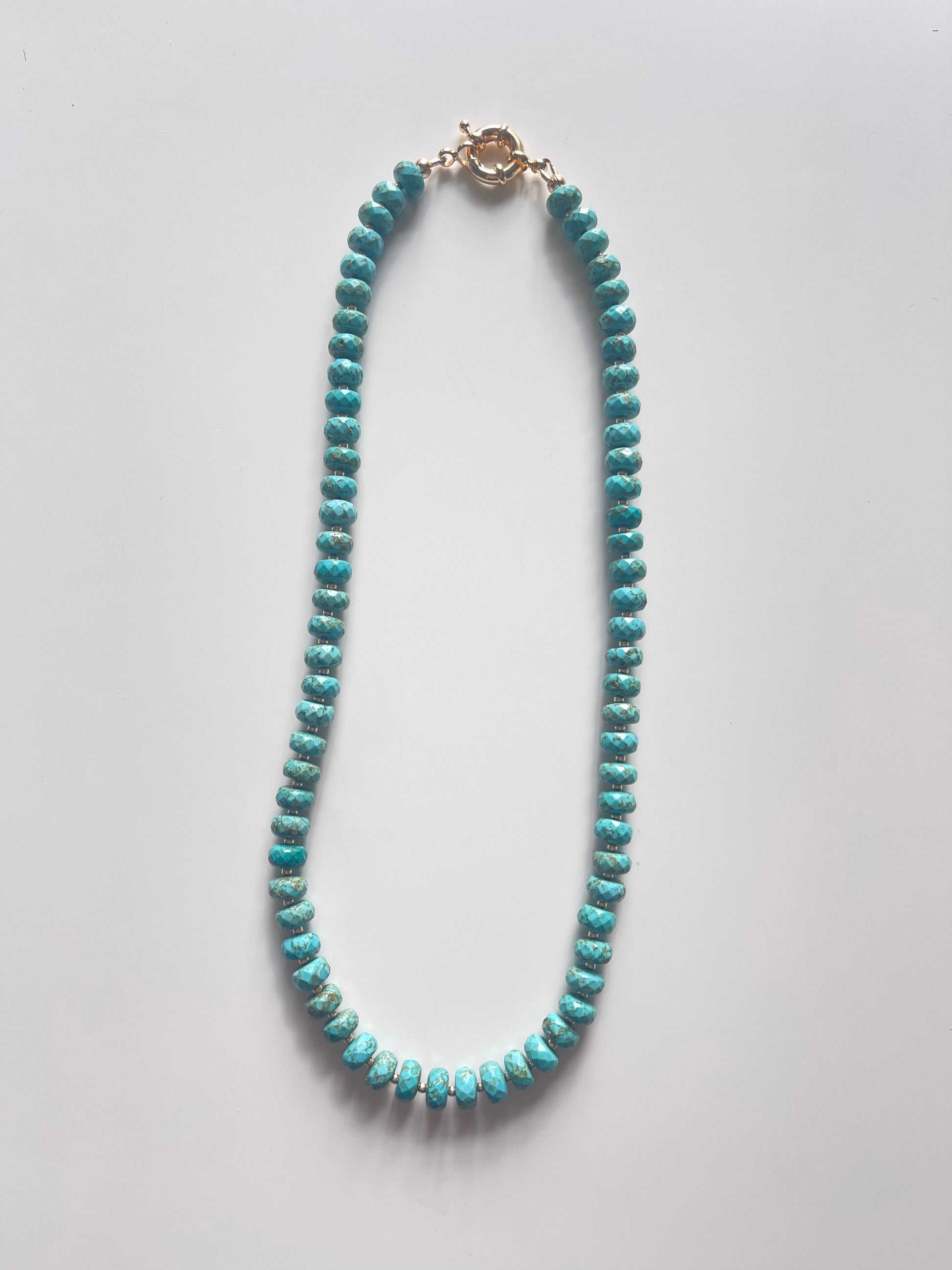 the gemstone necklace
