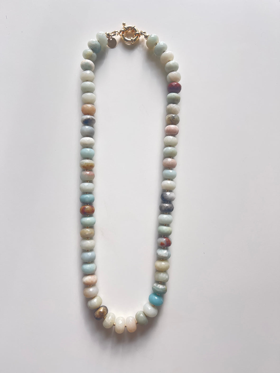 the gemstone necklace